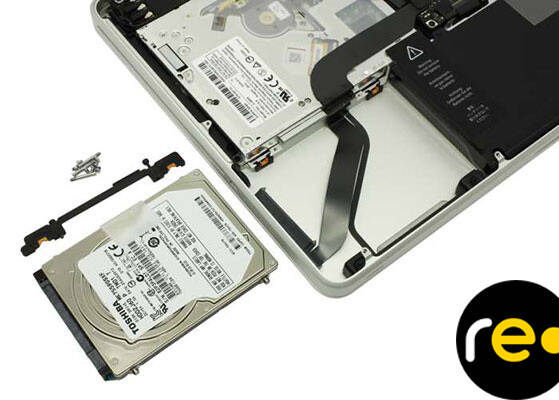 Замена и установка жесткого диска (HDD, SDD) MacBook